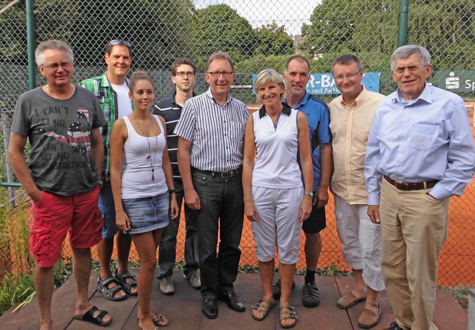 Erwin Rddel MdB zu Besuch beim TC-Rheinbrohl